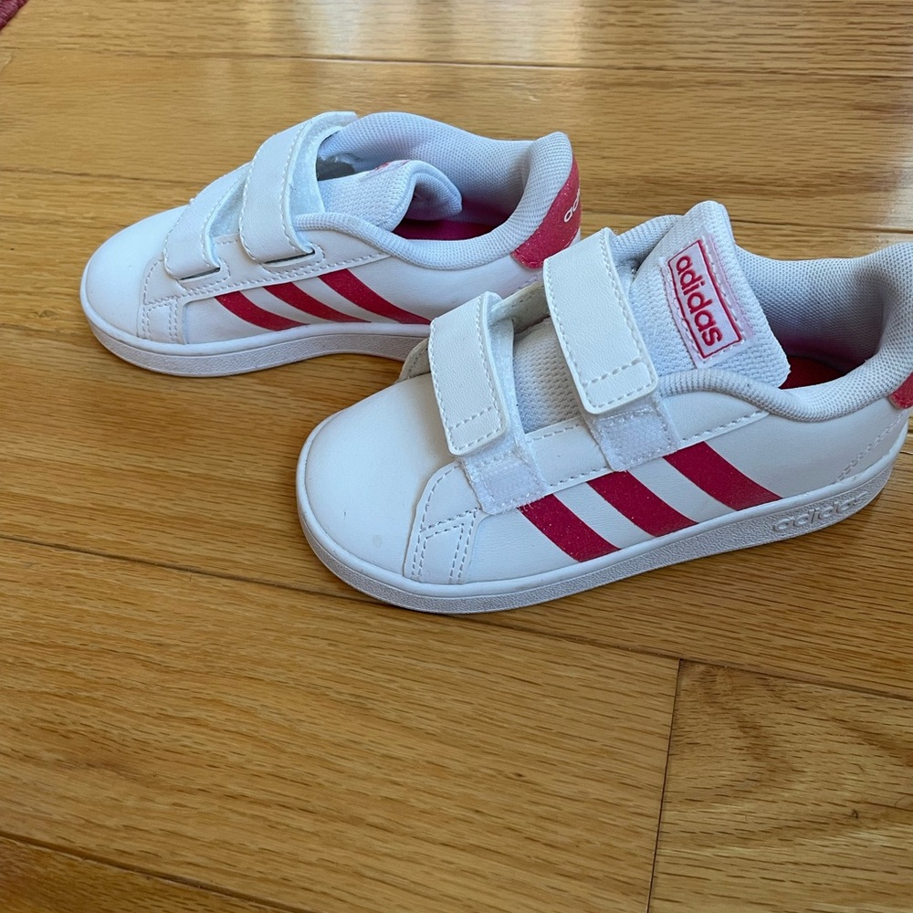 Adidas Toddler Girl Pink Sneakers